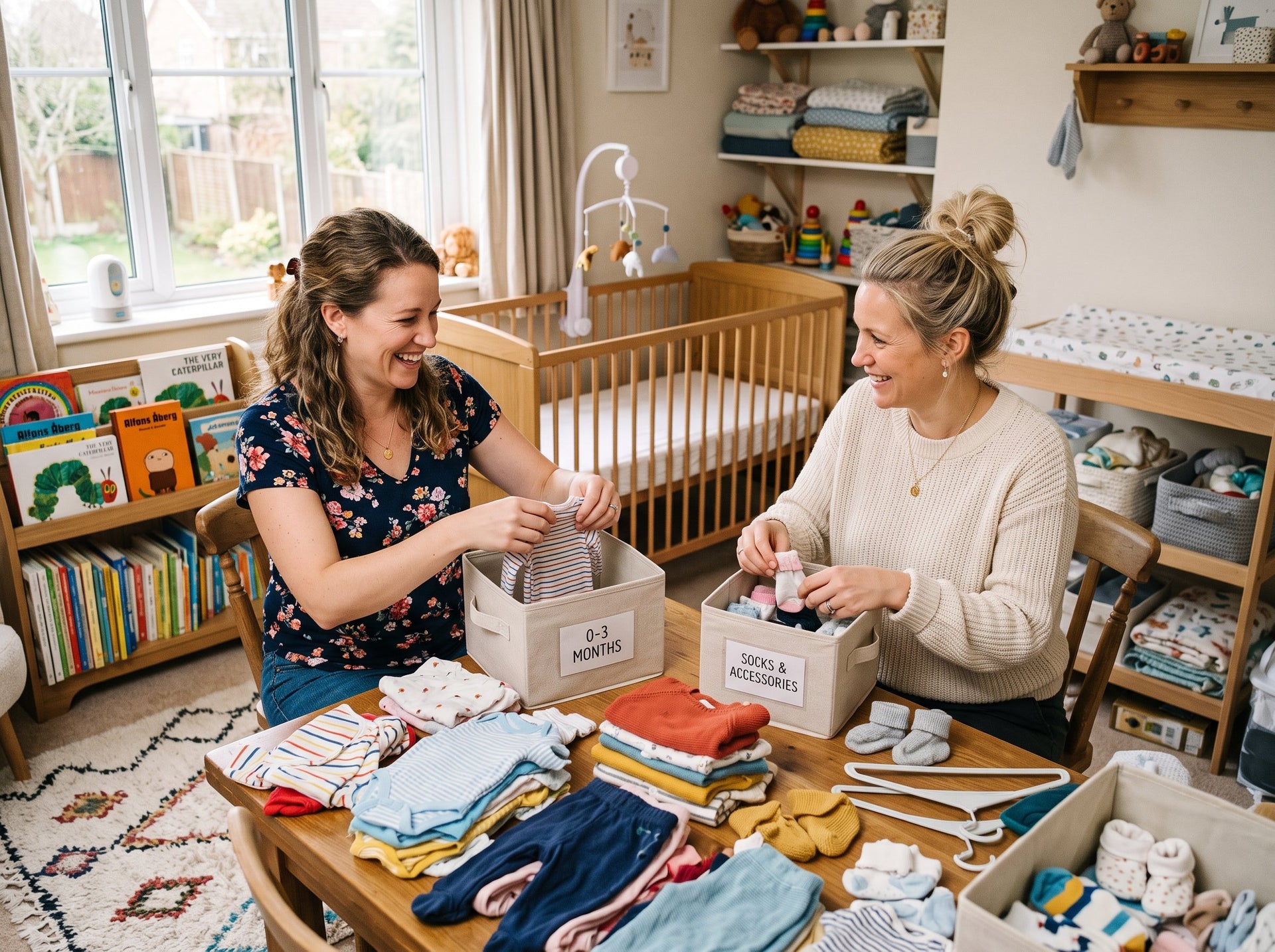 How to Organize Baby Clothes by Size and Season